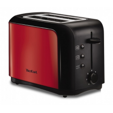 Тостер Tefal Inox RED TT356E 850 Вт черный/красный