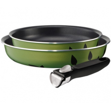 Набор посуды Tefal Ingenio PTFE Green, сковороды 22/26 см, съемная ручка Ingenio 3