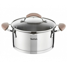 Кастрюля Tefal Inspiration, нержавеющая сталь, 20 см, 2,9 л с крышкой