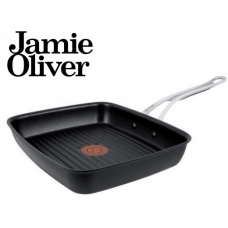 Сковорода-гриль Tefal Jamie Oliver, литой алюминий, 27x23 см